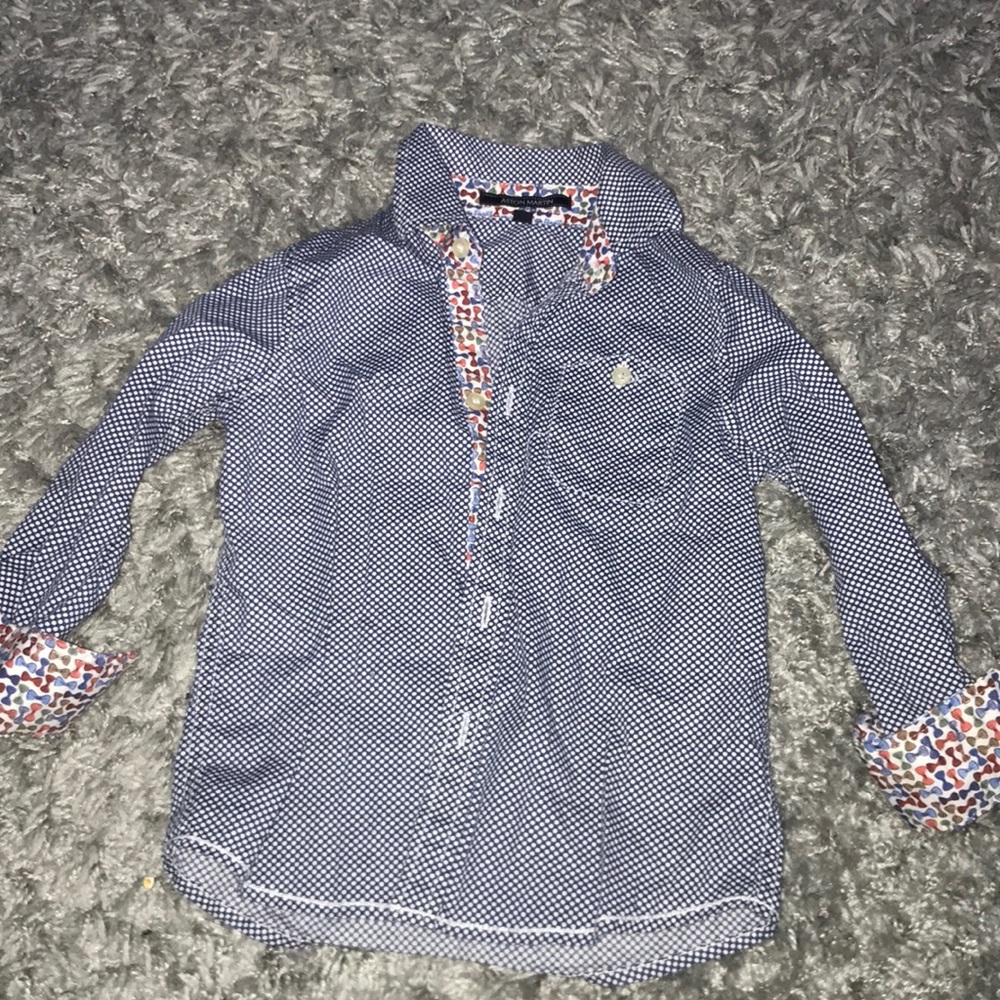 Aston Martin boys botton shirt edition